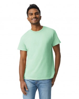 Men's Gildan 2000 T-Shirts Mint Green | SIPT01476