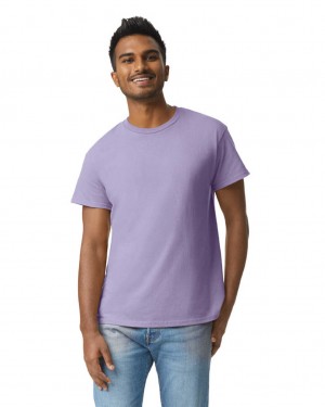 Men's Gildan 2000 T-Shirts Orchid | GHNI46092