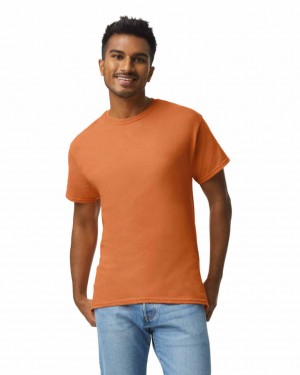 Men's Gildan 2000 T-Shirts T. Orange | ATVI87451