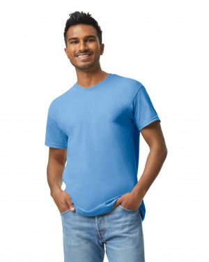 Men's Gildan 5000 T-Shirts Carolina Blue | IVXG79310