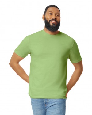 Men's Gildan 64000 T-Shirts Kiwi | LQPB47239