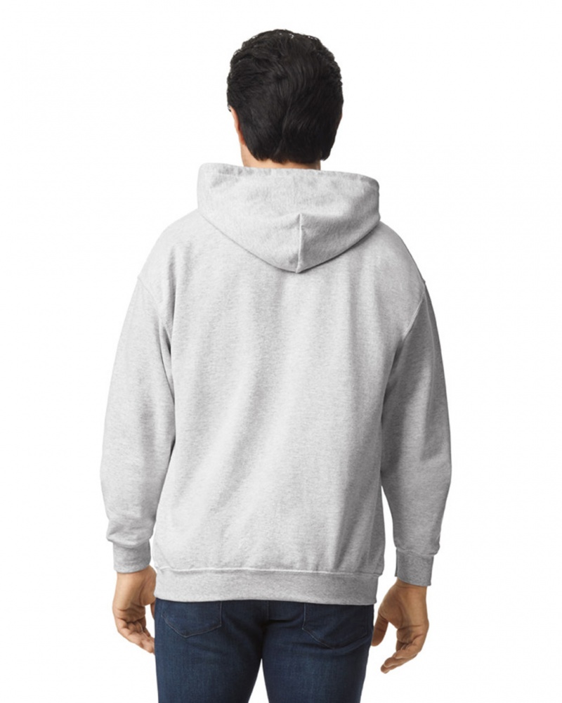 Men's Gildan 18500 Hoodie Ash | UCKJ63791