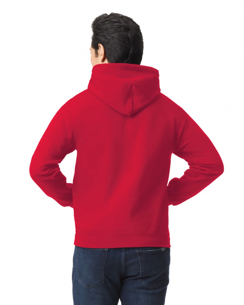 Men's Gildan 18500 Hoodie Cherry Red | JSUI20167