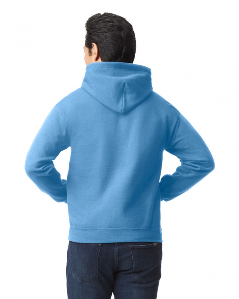 Men's Gildan 18500 Hoodie Carolina Blue | KZPF04793