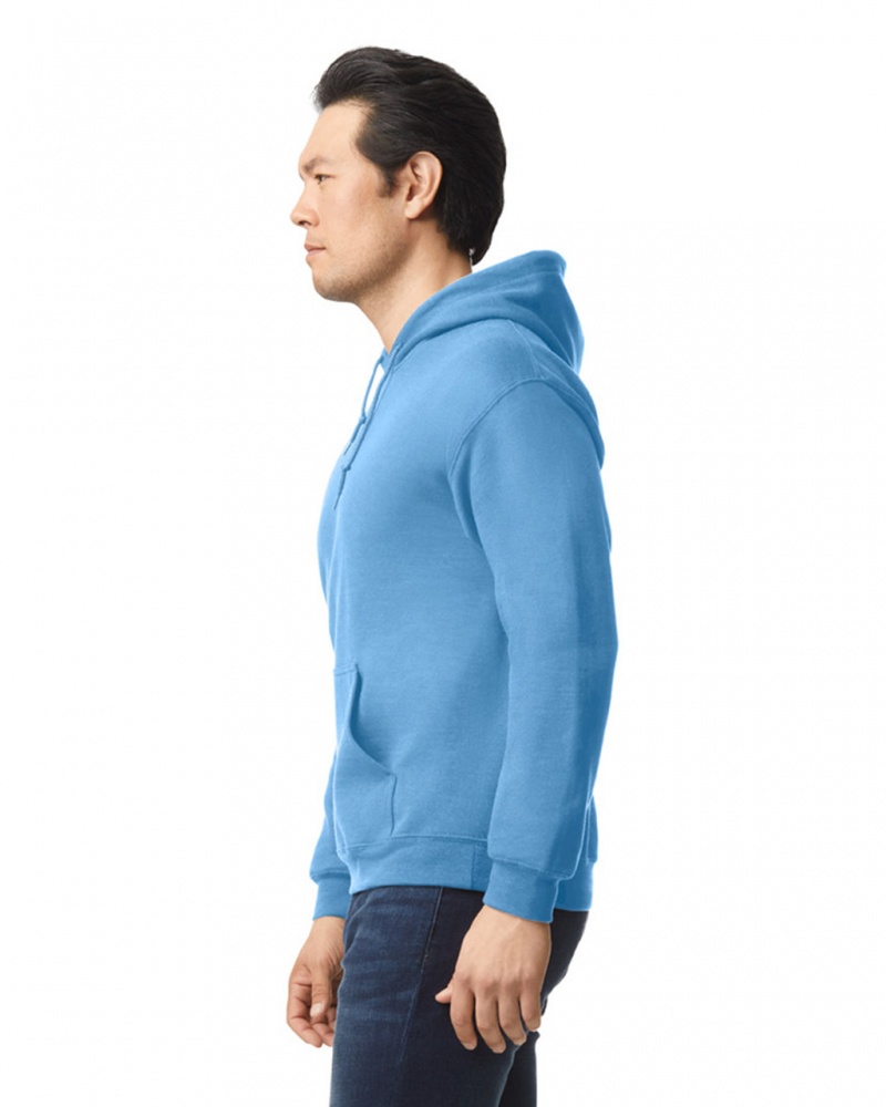 Men's Gildan 18500 Hoodie Carolina Blue | KZPF04793