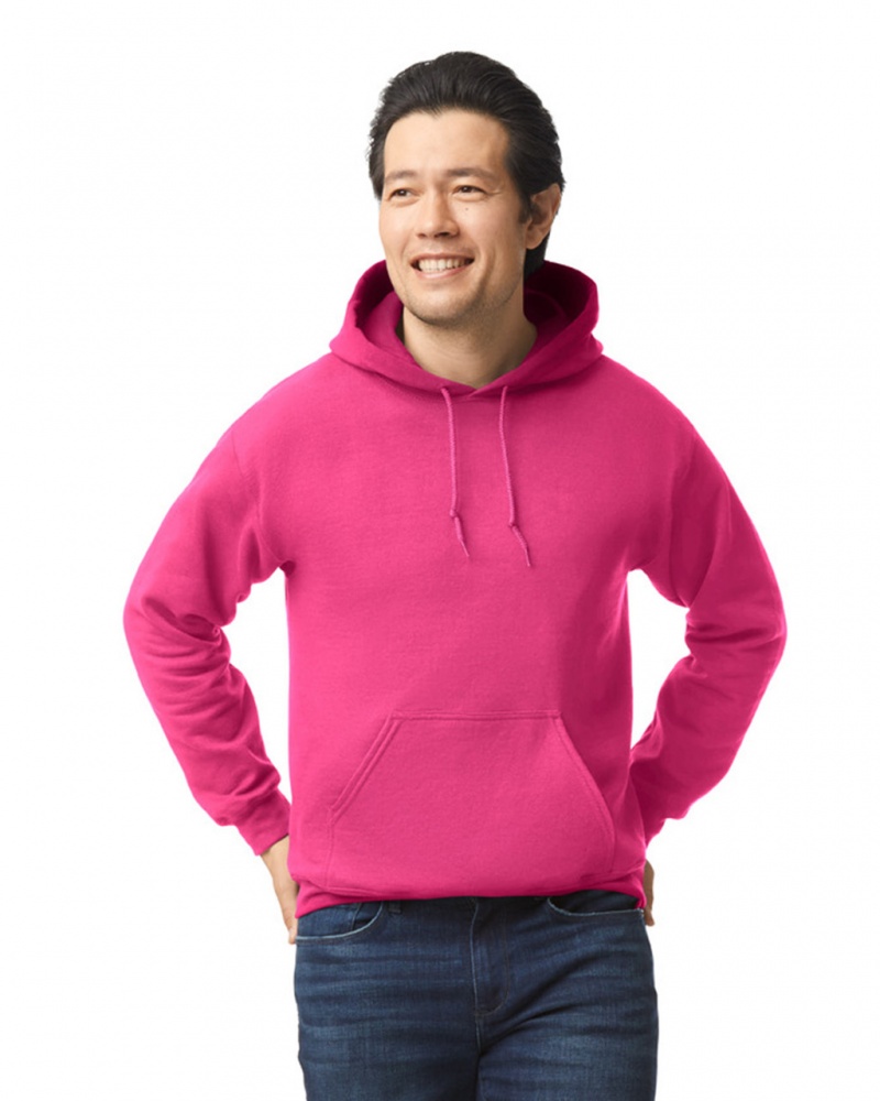 Men\'s Gildan 18500 Hoodie Heliconia | JMWS89714