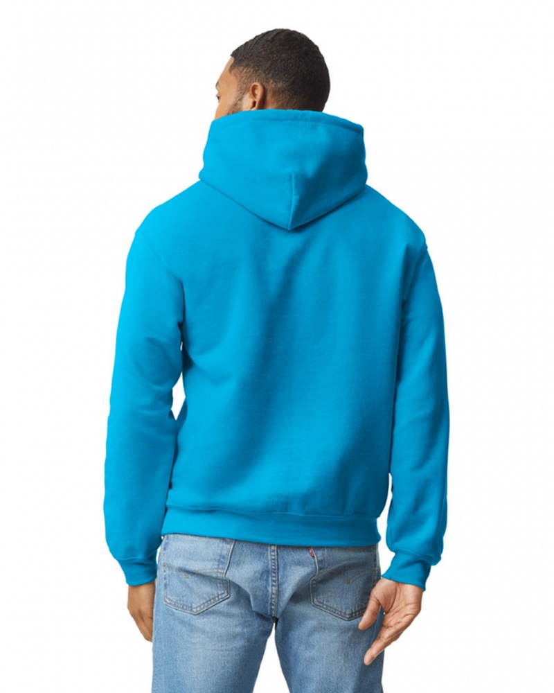 Men's Gildan 18500 Hoodie Sapphire | ETXV07451