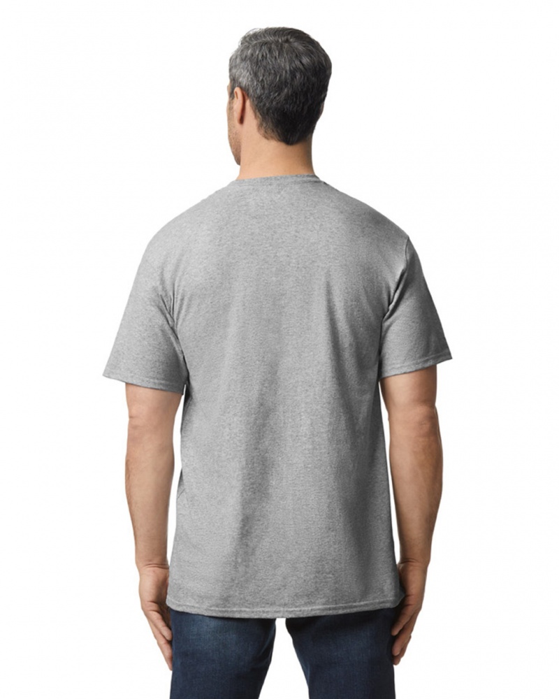 Men's Gildan 2000T Tall T-Shirts Sport Grey | WVYE84573