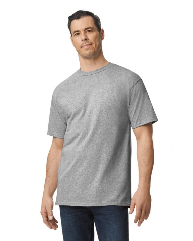 Men\'s Gildan 2000T Tall T-Shirts Sport Grey | WVYE84573