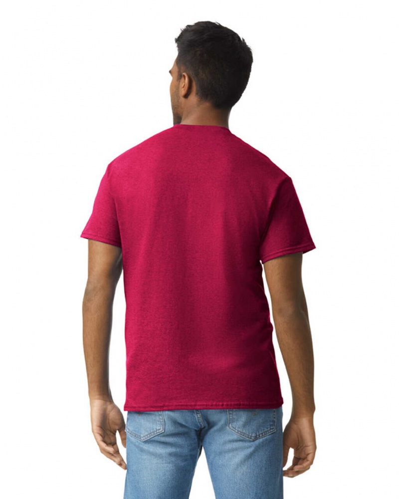 Men's Gildan 2000 T-Shirts Cardinal Red | WIJS57943