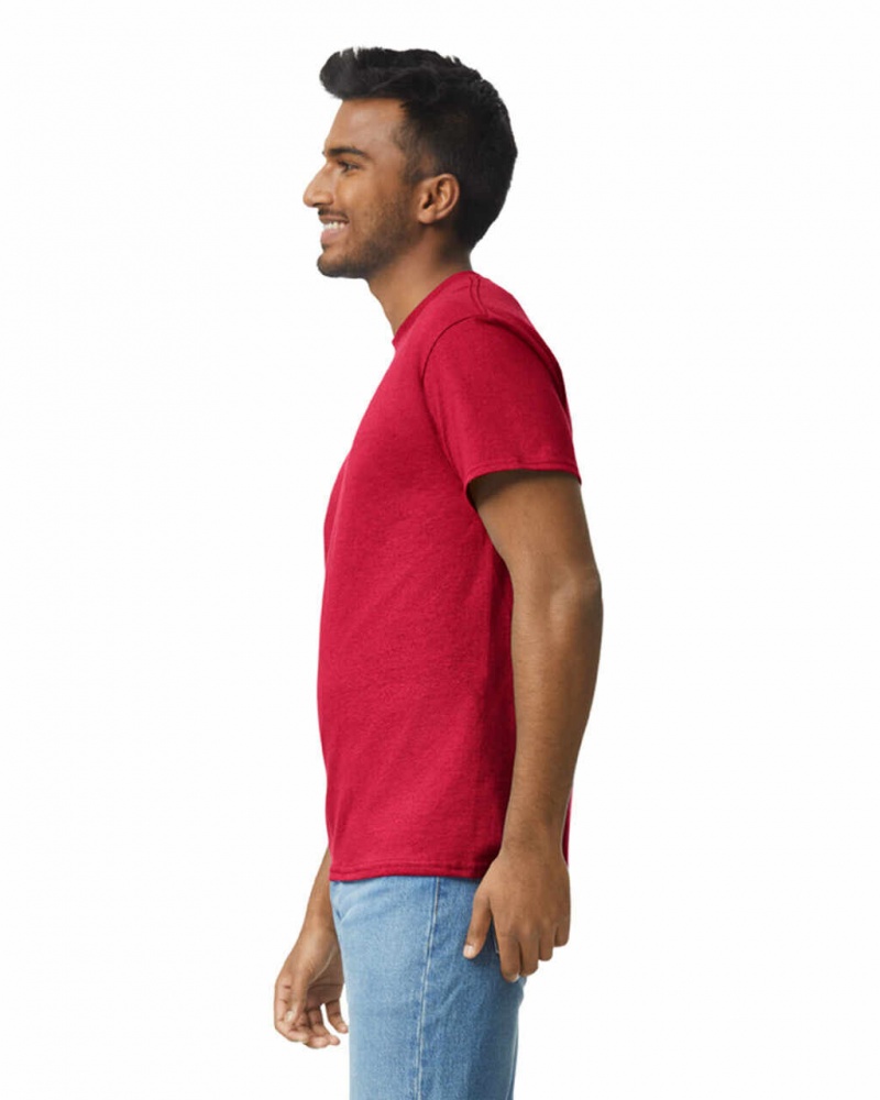 Men's Gildan 2000 T-Shirts Cherry Red | ZAFP30567