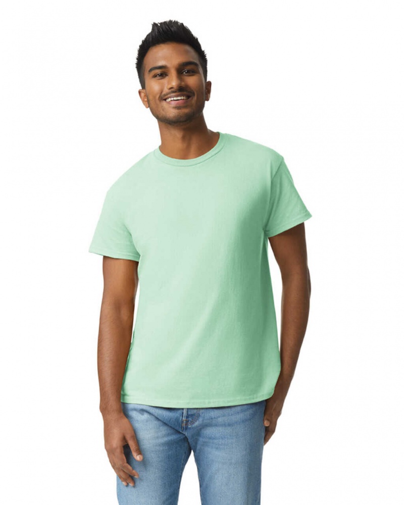 Men\'s Gildan 2000 T-Shirts Mint Green | SIPT01476