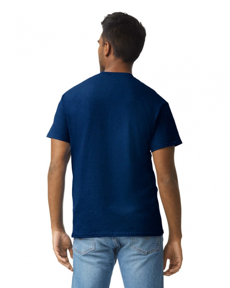 Men's Gildan 2000 T-Shirts Navy | CAWT27950