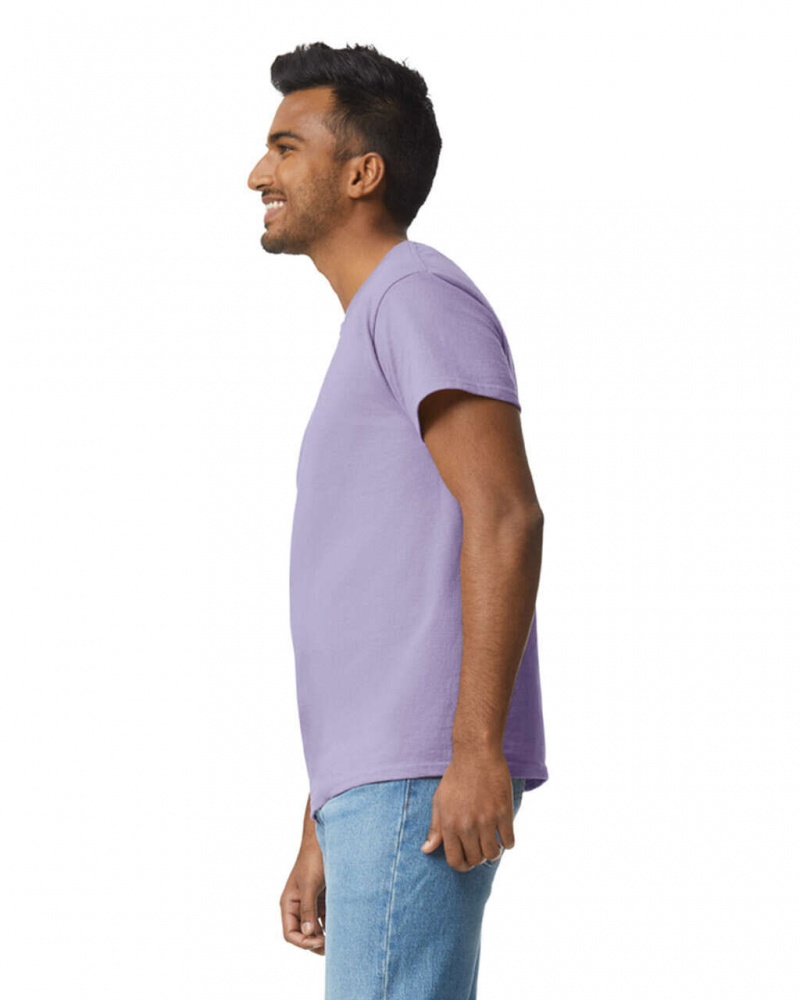 Men's Gildan 2000 T-Shirts Orchid | GHNI46092