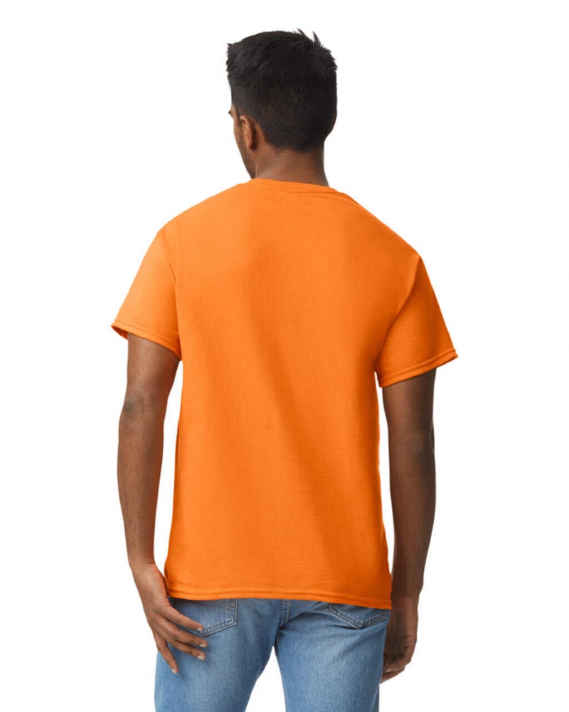 Men's Gildan 2000 T-Shirts S Orange | RHXI81906