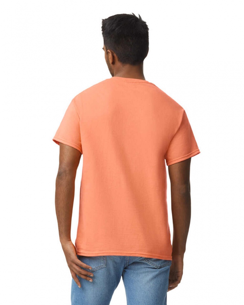 Men's Gildan 2000 T-Shirts Tangerine | HQRB83564