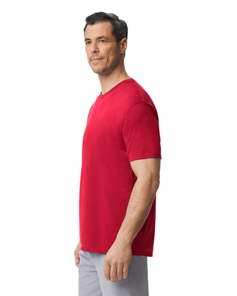 Men's Gildan 42000 T-Shirts Red | ODXQ92470