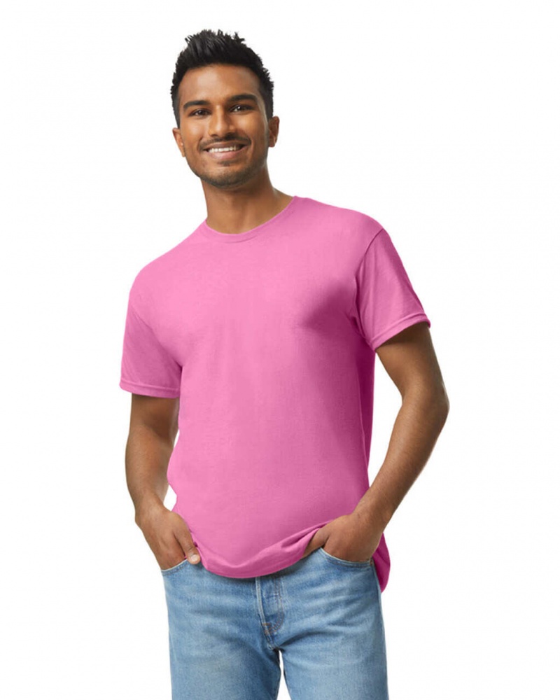 Men\'s Gildan 5000 T-Shirts Azalea | VHYM03269