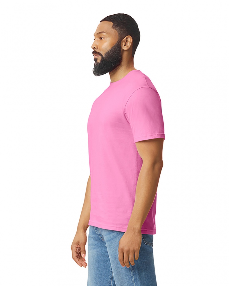 Men's Gildan 64000 T-Shirts Azalea | LUOC09613