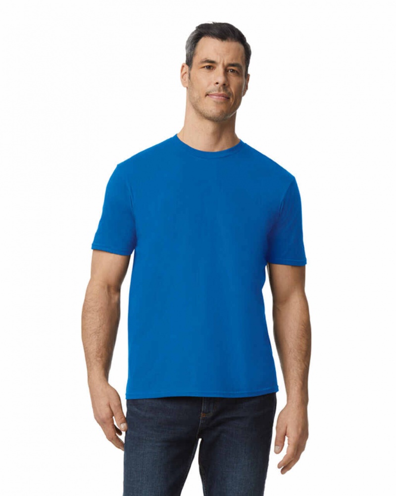 Men\'s Gildan 980 T-Shirts Royal | GJPV42670