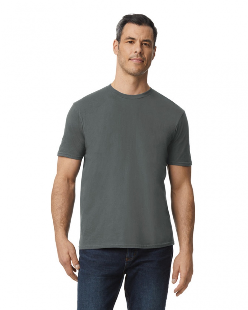 Men\'s Gildan 980 T-Shirts Storm Grey | FXBS34209