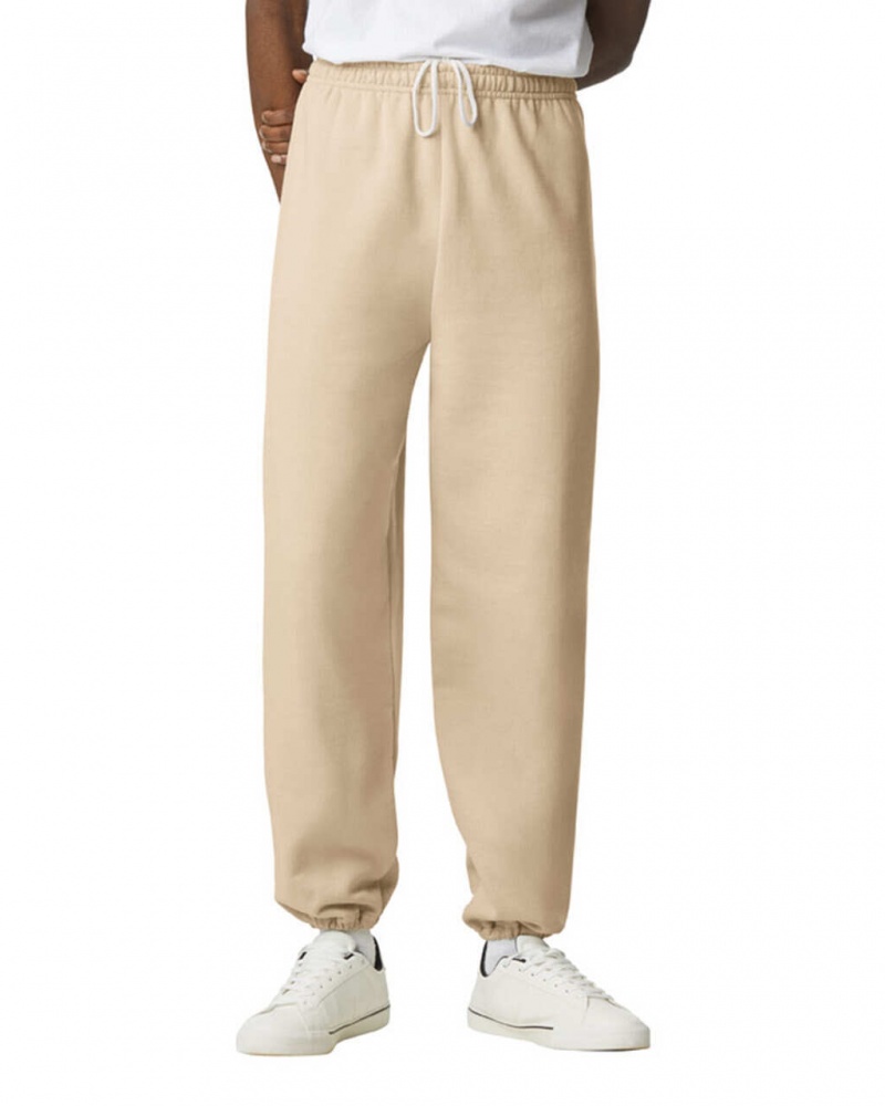 Women\'s Gildan 18200 Sweatpants Sand | VEMF47102