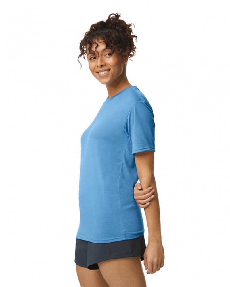 Women's Gildan 42000 T-Shirts Carolina Blue | PMZR28671